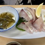 活魚料理 びんび家 - しまあじ刺身定食(2000円)