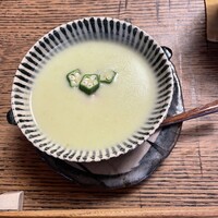 ごはんや 要兵衛 - 枝豆ポタージュ