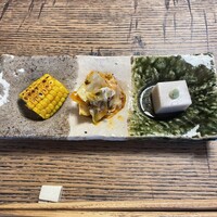 ごはんや 要兵衛 - スイートコーンのカレー醤油が甘くて美味しい