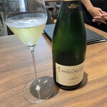 kitchen俊貴 - ペアリング①シャンパン　パトリック・スティラン