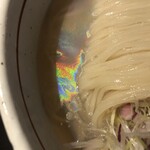 鴨出汁中華蕎麦 麺屋yoshiki - 貝出汁冷やし細つけ蕎麦(醤油)