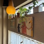 LIEBE - ところどころにかわいい絵を飾っている！