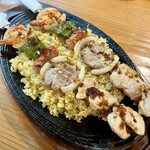 杉乃樹 - 料理写真:ダブルシシカバブ1650円