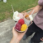 牛小屋のアイス - 好みの差が歴然とした夫と私、そしてお子様アイス