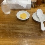 さといも - 宮崎県を離れて、ラーメン店で漬け物が付いてこないのに、驚いたモノだった。