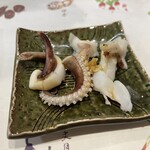 うを徳 - あおりいかゲソの炙り