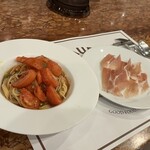 Lamp - 北海道産極フルーツトマト冷製フェデリーニ 生ハムトッピング