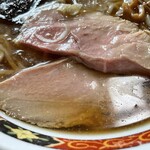 東京庵 - 『冷っこい中華』のチャーシュー