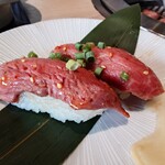 飛騨牛一頭家 馬喰一代 - 今回は幹事さんと話してみたら
他の方にも分かる程の
鮮度感の悪い、不愉快な味わいがしていたけれど

その中にも飛騨牛の旨味はある

