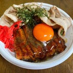 麺屋　たか - テイクアウトしたうな徳丼（税込500円）コスパ最高です