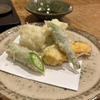 浅草 ひら山 - 鱧の天ぷら