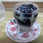 はやぶさ食堂 - コーヒーゼリー