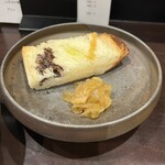 酒亭 田中 - 北海道産リコッタチーズのお浸し（酒亭 田中）2025.2