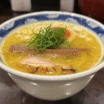 酒亭 田中 - 鶏そば しお 濃厚白湯スープ（酒亭 田中）2025.2