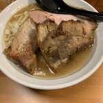 ド豚骨 貫 - 特盛チャーシューど豚骨1380円！
