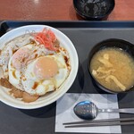 松屋 - 料理写真:今治焼豚玉子飯並盛　