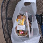 ほっかほっか亭 - のり弁当大盛とロースかつ丼大盛