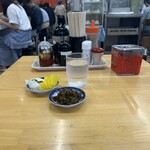 長浜ラーメン 一心亭 - カウンターが良かったのに…