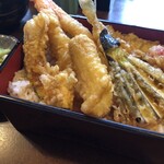 栄寿司 - 料理写真:天重（並）¥1,200-