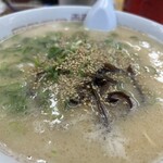 長浜ラーメン 一心亭 - 美味い