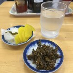 長浜ラーメン 一心亭 - 漬物