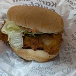 ケンタッキーフライドチキン - 料理写真:辛口チキンフィレバーガー