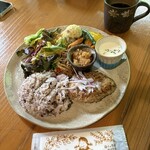 森のレストラン - ハンバーグプレート