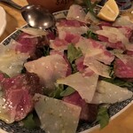 イル・ボッカローネ - 牛肉のタリアータ