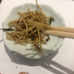 蕎麦 あららぎ - お通し