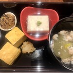 蕎麦 あららぎ - 蕎麦の膳せんじゅのおつまみ