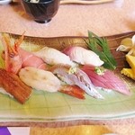 亀喜寿司 - 季節盛合せ　UP