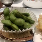 蕎麦 あららぎ - 枝豆