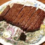 千ふく - 近江牛 120日熟成 かめのこステーキ(足のつけねのもも肉)