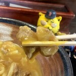 大にし - 松阪牛、にゅ〜〜ん！　※熱にも、カレーにも、負けない凄いやつ