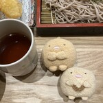 あげてんや - 天ぷらせいろそば。