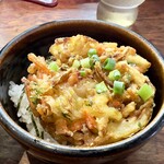 麺匠 粋や - かき揚げ丼