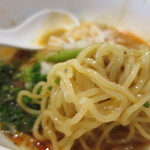 ラーメン専門店 徳川町 如水 - 麺(アップ)