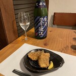 酒肴 新屋敷 - 神アジフライ