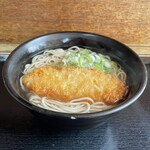 ごん兵衛 - そば 、白身魚フライ 