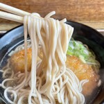 ごん兵衛 - ソフトな口当たりの茹で置き蕎麦