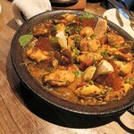 アレテオ - パエリア。何種類かありました。