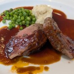 ガムラスタン - 牛リブロースのステーキ