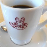 カフェ 茶華 - ブレンドソフト：オリジナルカップが可愛くて飲みやすい