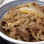 吉野家 - 牛丼並盛り汁なし