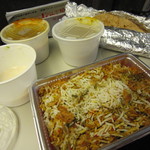 印度家庭料理 レカ - お持ち帰りの、ビリヤニ&ライタ♪