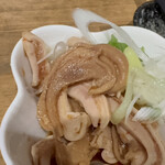 もつ焼き やまぴー - ガツ刺は手を抜かない姿勢がわかる