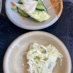 平成食堂 - 漬物、薬味