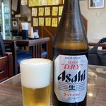 平成食堂 - 料理写真:瓶ビール 中瓶(アサヒ)