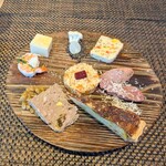 ヌッフ・デュ・パプ - オードブル盛り合わせ