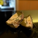 鮨 おとわ - 鮑の肝